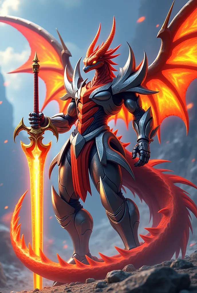 Slayer dragon is a Dragonkin Digimon. His body is clad in chrome Digizoid scale armor, and it is said, form that his Only those who can achieve, who complete the training, That as "test of the four large dragons" and can only be challenged by Dragon Digimo...