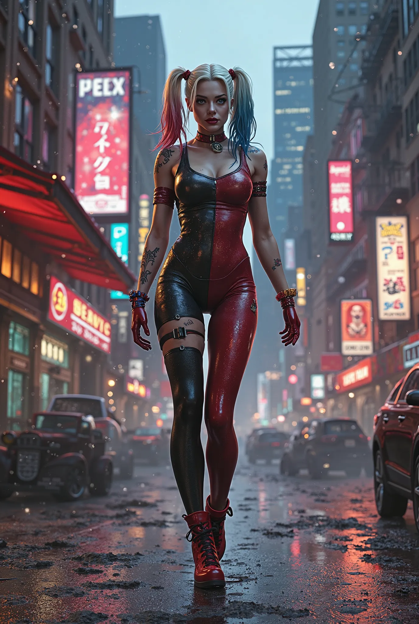 Harley quinn in New York 