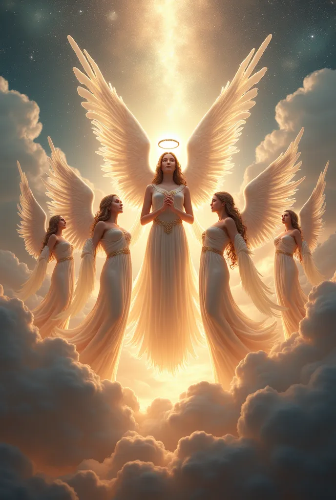 many angels  