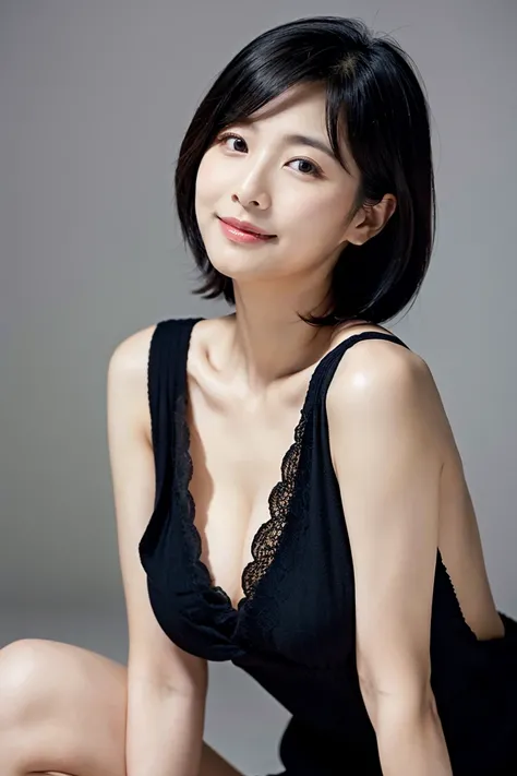 black hair short hair、Age 35、I can see my cleavage、 naked women, Closeup of Tsuyu , Beautiful Korean Woman Wearing Black Hair, Gorgeous Young Korean Women, Cute Korean Actresses,  Nam Jae-yeon, Korean idol portraits,  Jung Hwa-choi , beautiful young Korean...