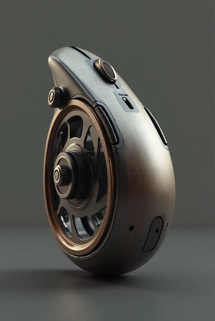 Create a fishing reel that fits a computer mouse