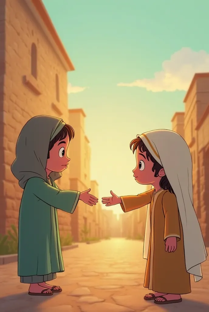 A short, animated story showing a moment of kindness from the life of Prophet Muhammad (PBUH), emphasizing compassion and good manners. Perfect for teaching s about the values of kindness in Islam.
Tone: Gentle, educational, and heartwarming.