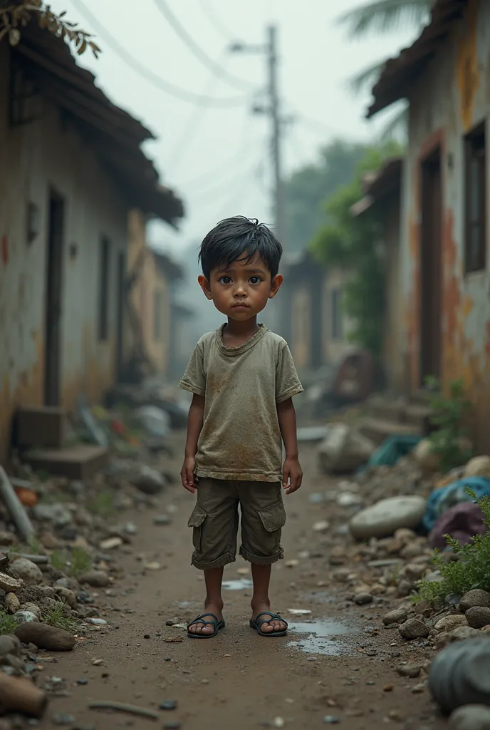 Mateo was a poor boy who lived with his family 