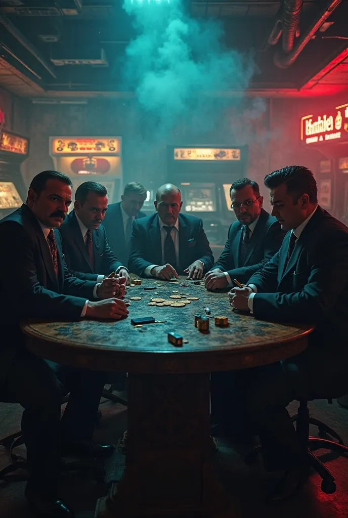 A mafia image from the world of games