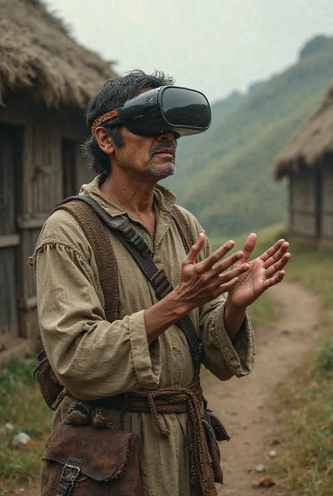 Peasant person seeing this 5d glasses or virtual reality