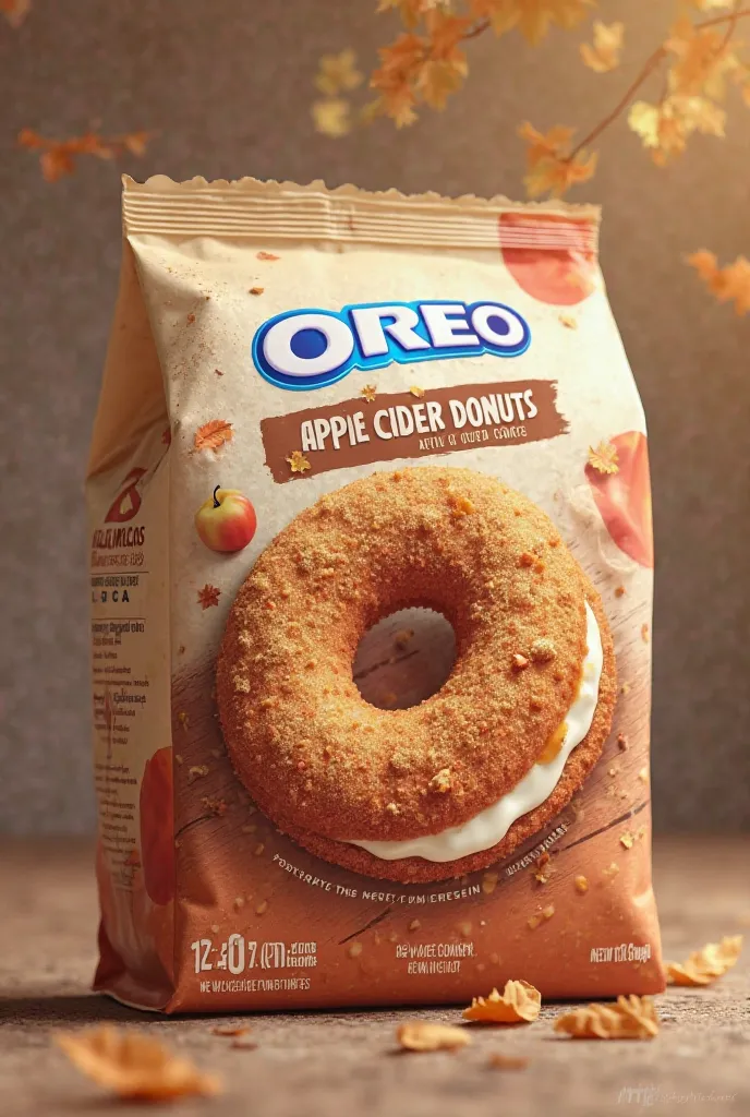  a package for apple cider donut flavored oreos 