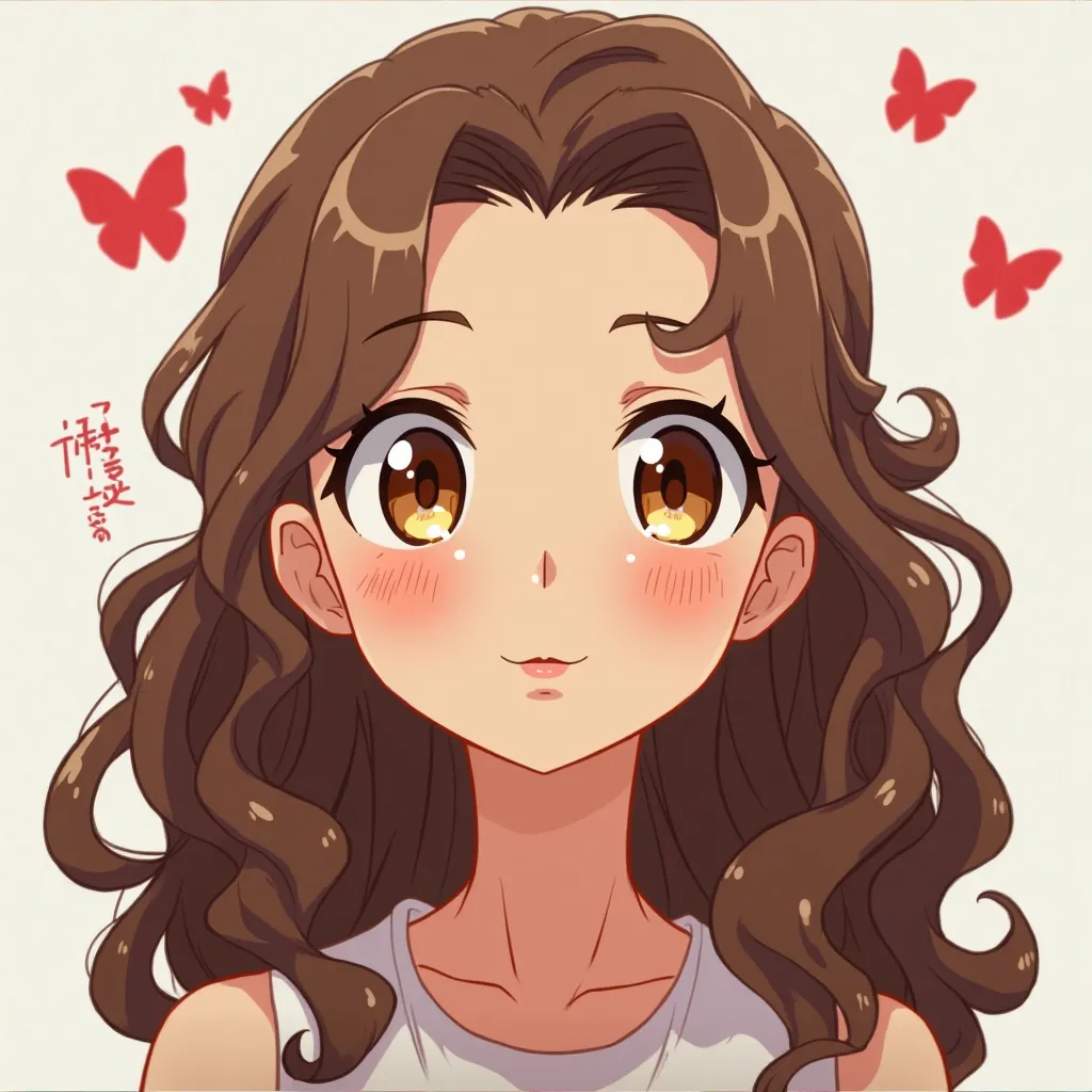 Use the character designs from Boku no Hiro Academy as a reference. has a heart-shaped face, with a forehead slightly wide, tapering to a soft, well-defined chin. Her cheekbones are prominent and add a touch of elegance to her expression. His eyes are big,...