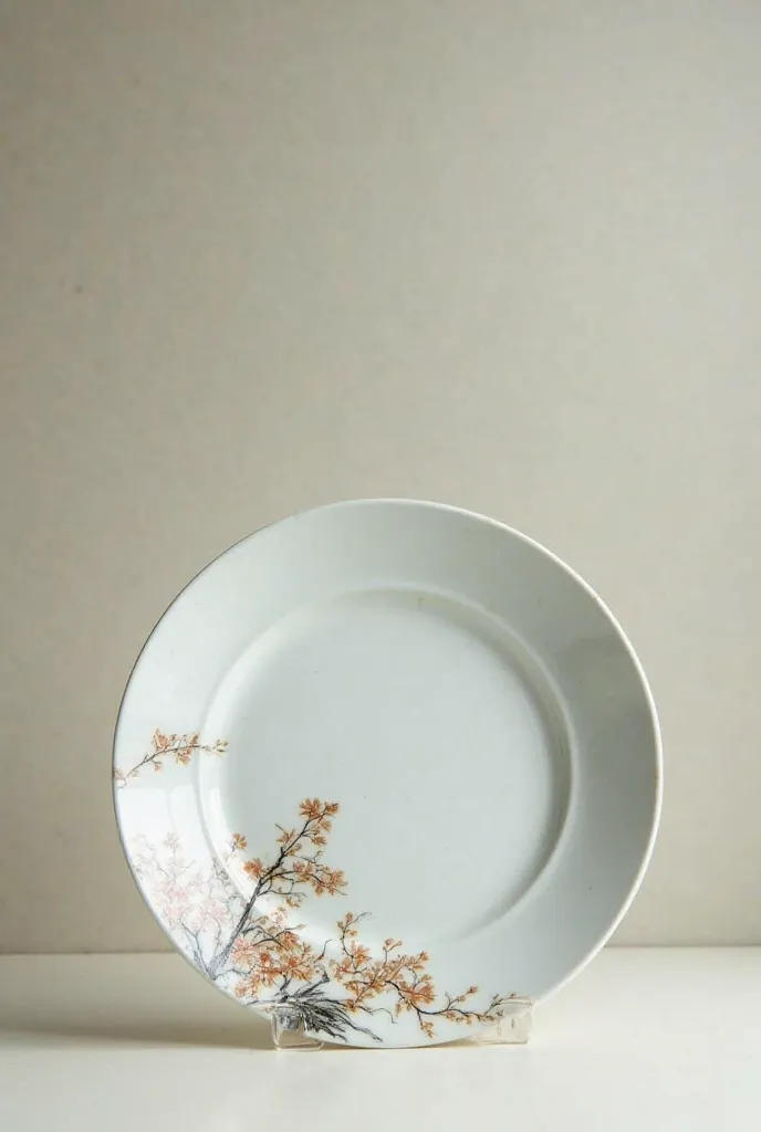 Chinese Ming plate easy design 