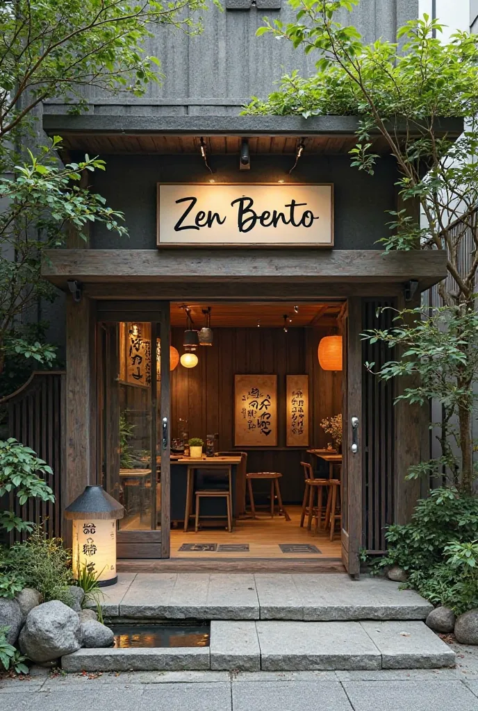 But let the sign say Zen Bento