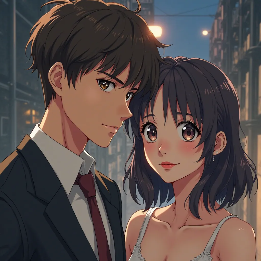 in anime style A young businessman, RYAN CARTER, is happily married to his sweet and caring wife, LILY CARTER. But one night, fate takes a shocking turn when he accidentally runs into a woman who looks exactly like his wife—but she’s a total stranger!
Shoc...