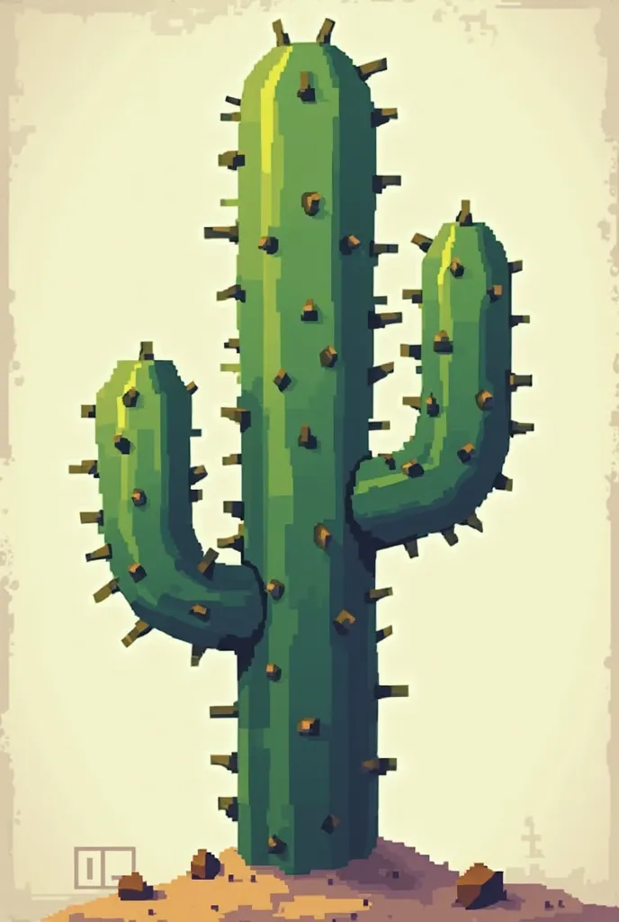 8bit cactus