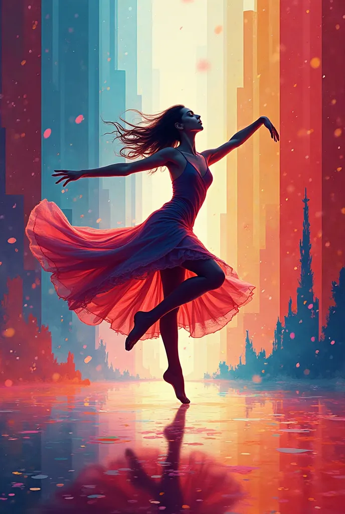 Digital poster about dance