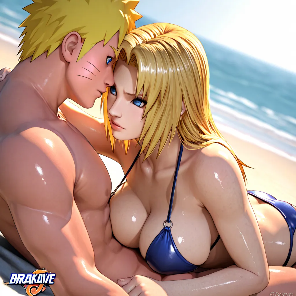 Masterpiece, High Resolution, Anatomically Correct, Accurate, Best Quality, Detail, High Details, HD, High Quality, Super Detailed, Textured Skin, BREAK, Couple, Hetero, 1boy, 1girl, Duo Focus, BREAK, 1boy, naruto uzumaki (NARUTO), Short Hair, Blonde Hair,...