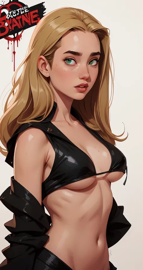  A cartoon close up :1.2), woman Cartoon image of a woman ,   sexy clothes  ,  Super cute, cartoon style illustration,  cartoon art style,  cartoon art style, digital illustration style,  highly detailed character design,  cute and detailed digital art ,  ...