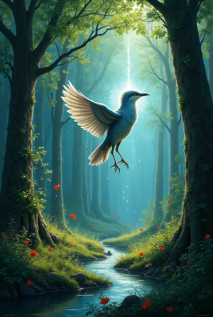 

The Return of the Bird: After a while the same bird returns to the forest, but this time with a certain message or secret. What is that message and what new twist does it bring to the story?
