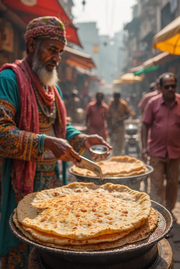 Chapati on the streets