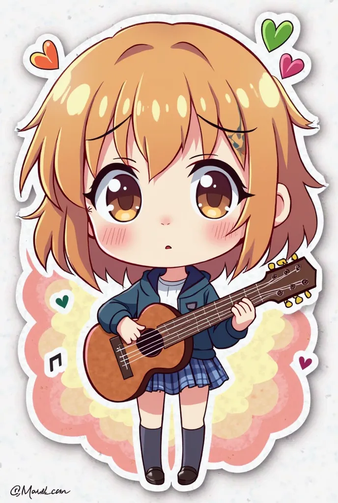 Twitch sticker related to the anime bocchi the rock