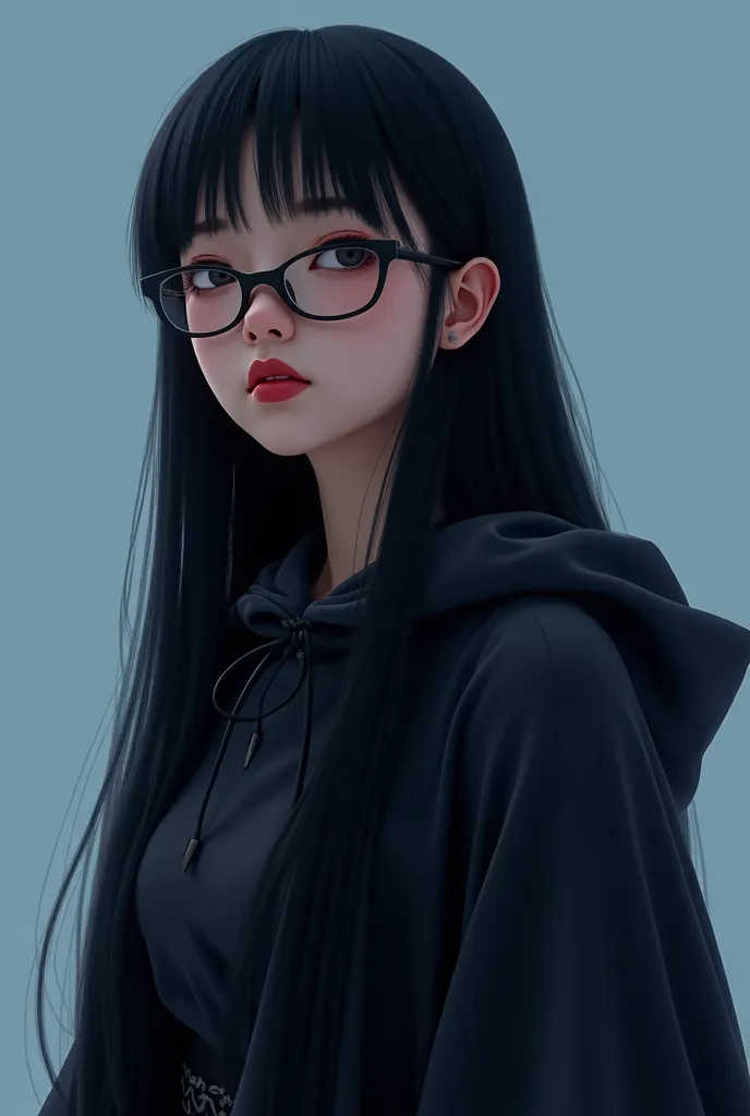 ((RAW Photo), absurd, (absurdresolution)), masterpiece, best quality, (Extremely detailed 8k unity CG wallpaper), (best illustration), (best shadow), Realistic lighting, beautiful detailed glow, ((21 years old)), girl, long black hair, black queen, accesso...