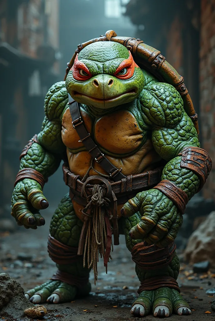 ninja turtle face