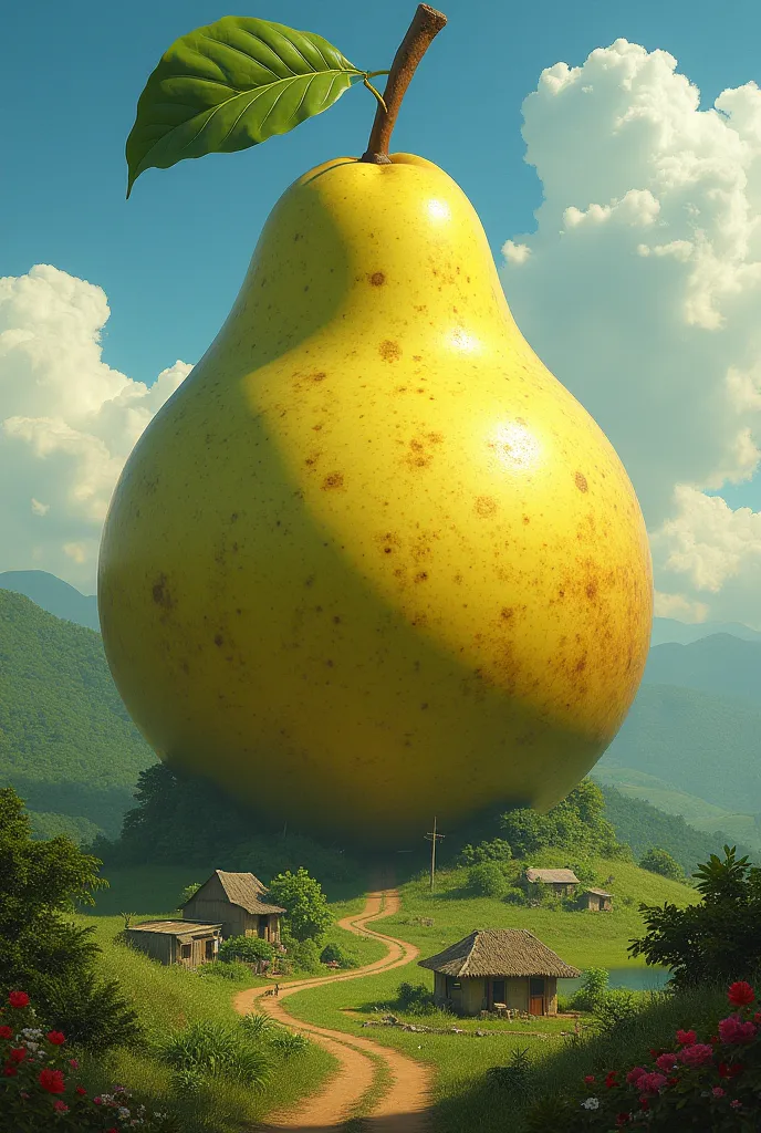 A pear dominates Haiti