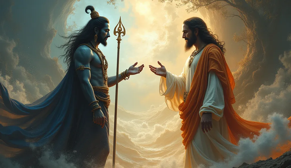 shiv god metting jesus