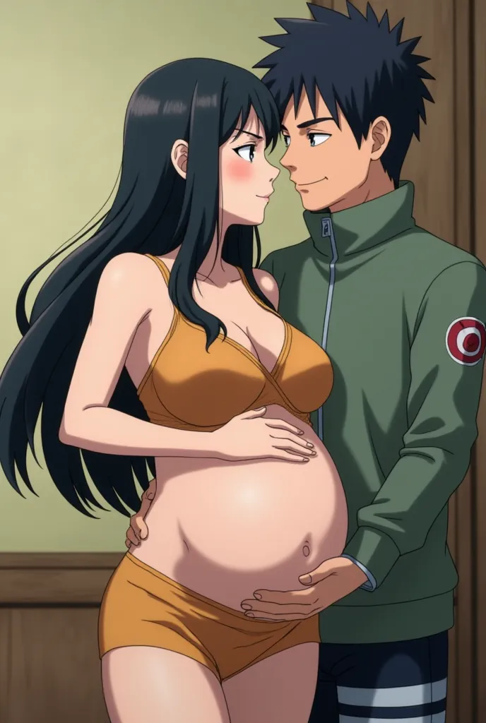 Make it so boruto is impregnating hinata hyuga who is  his mom