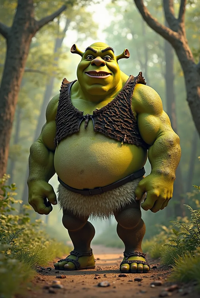 Create Shrek like a real character