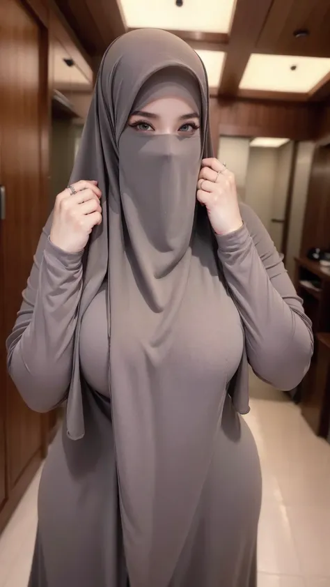 (Masterpiece, Best quality, High quality:1.4), (Curvy:1.1) (Full body shot:1.1),  ((huge breast)),  (Large breasts:1.1), 8K, high quality, nice lighting, soft lighting, realistic, dark eyes, sexy, big breasts, thighs, wide hips, malaysia dress, black dress...