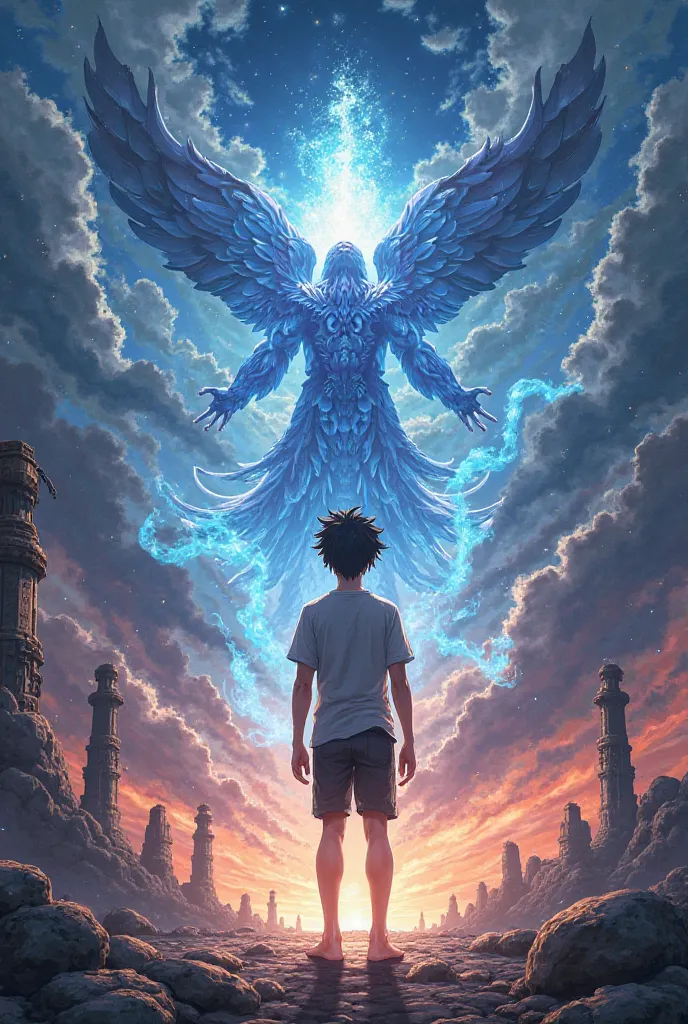 Anime that everyone has different god power but an ordinary boy has all 7 gods power video