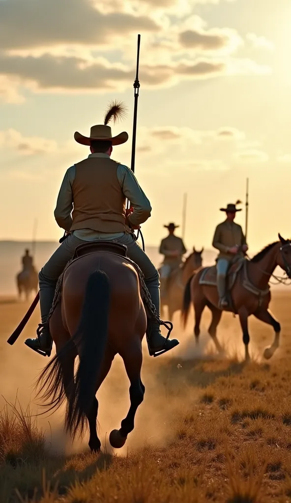 An ultra-realistic and cinematic scene of the Battle of Rosebud (also known as the Battle of Rosebud Creek) took place on June 17, 1876, in the Montana Territory, between the United States Army and its Crow and Shoshoni allies against a force composed prim...