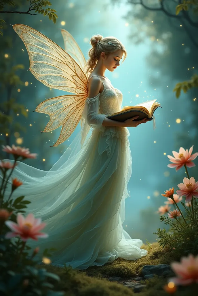 The Fairy Writer is her magical stories 