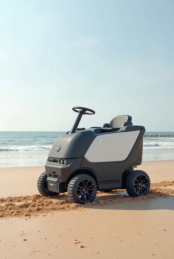 Does a remote control cart electric beach sand dirt cleaner