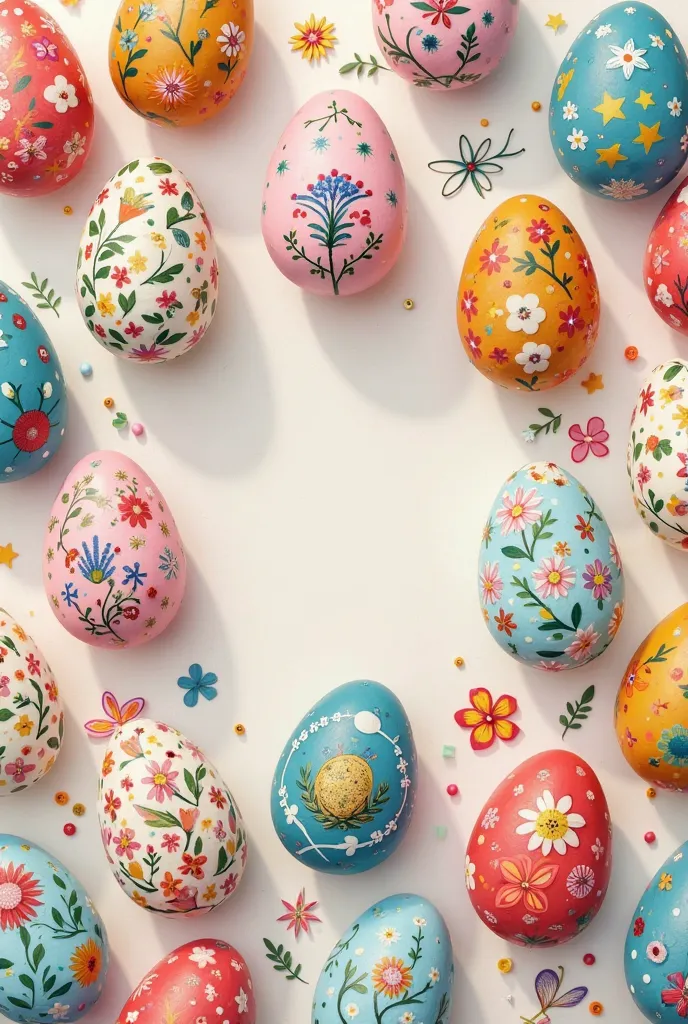 Create an Easter Egg Art Design in French