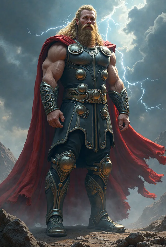 A picture of thors  as a god