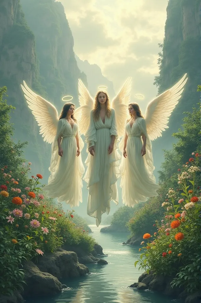 An image for a Facebook profile picture , Let us see nature , and say “Tilaran's Angels “ 