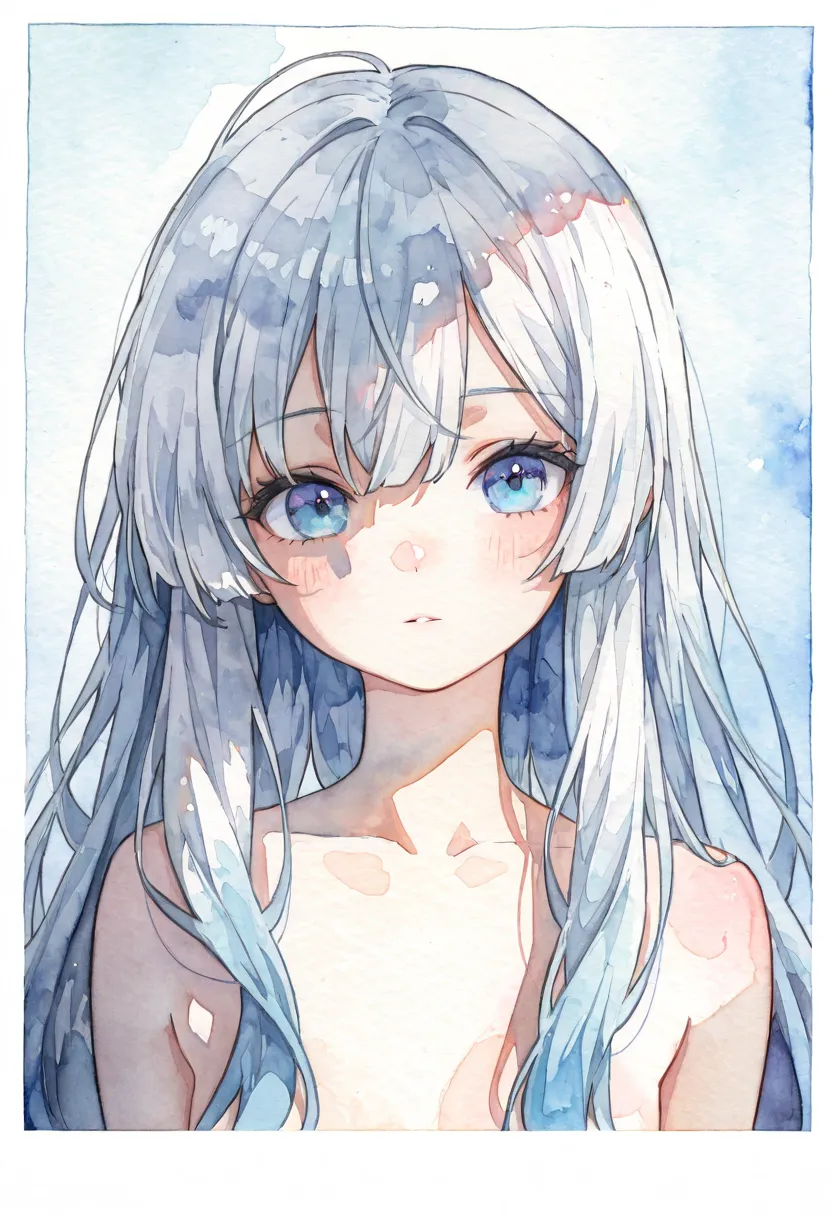 (Masterpiece:1.2,  best quality ), ( beautiful detailed eyes : 1.2), (( 1 beautiful girl )),  ( Beautiful Clear Background :1.2), (  very detailed cg ,  very detailed,  Best Shadow:1.1), (( says the depth of the border)), ((watercolor)),(  very detailed an...