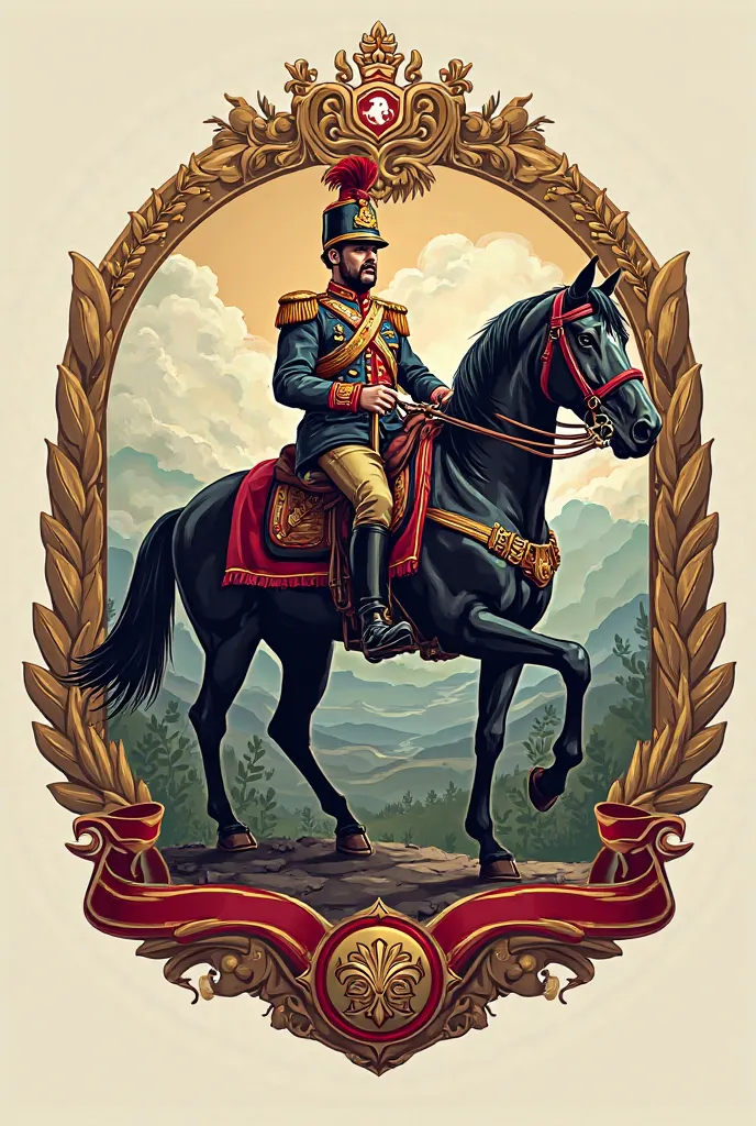 Paraguayan cavalry logo 