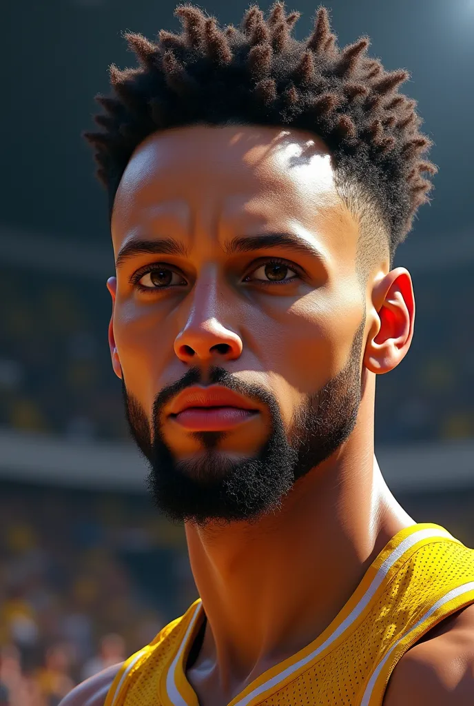 Stephen Curry, realistic, 4k, photorealistic