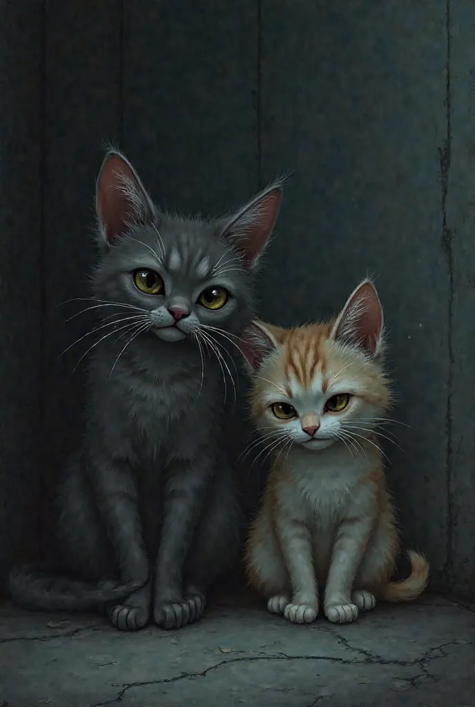 Sad cats