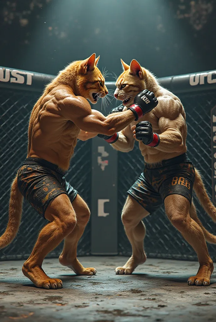 2 cats in  match ufc
