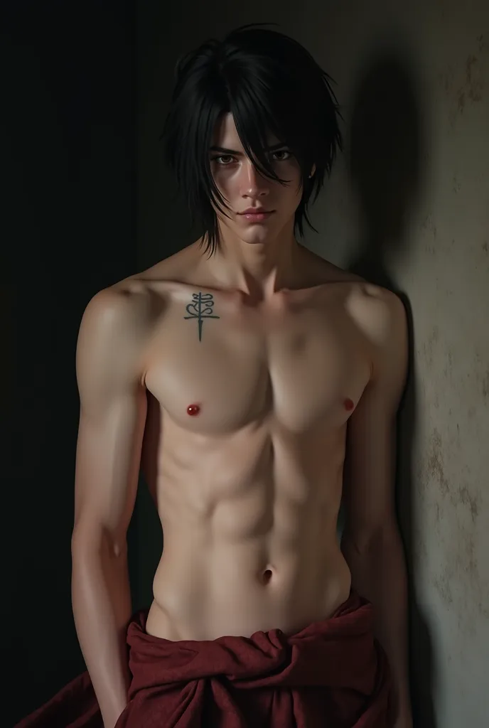 Naked Sexy Uchiha boy 