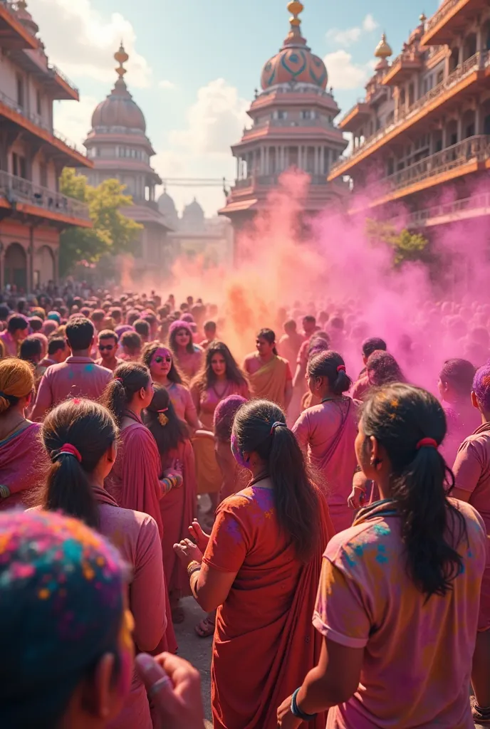 Holi celebrations 