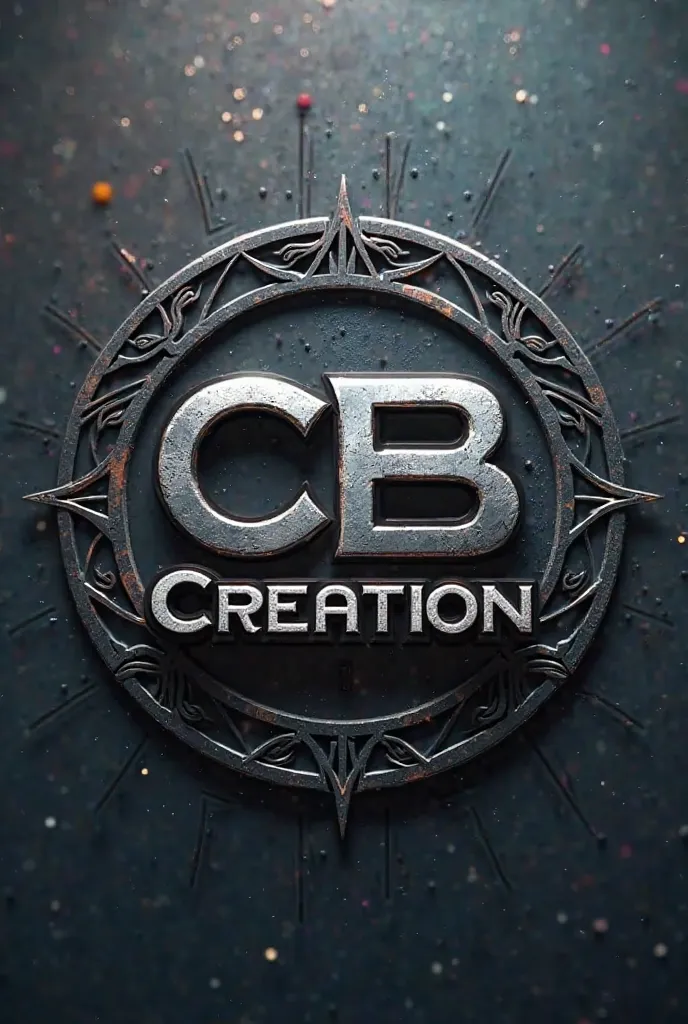 Make Logo withe the name of CB Creation. It looks effective,premium background 