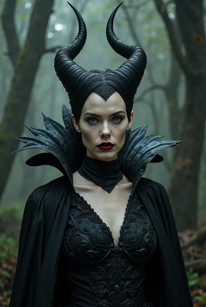 What would Caitriona Balfe look like as Maleficent 