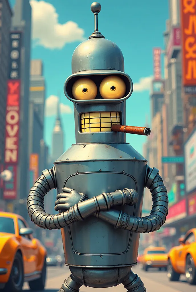 Robot Bender Futurama 