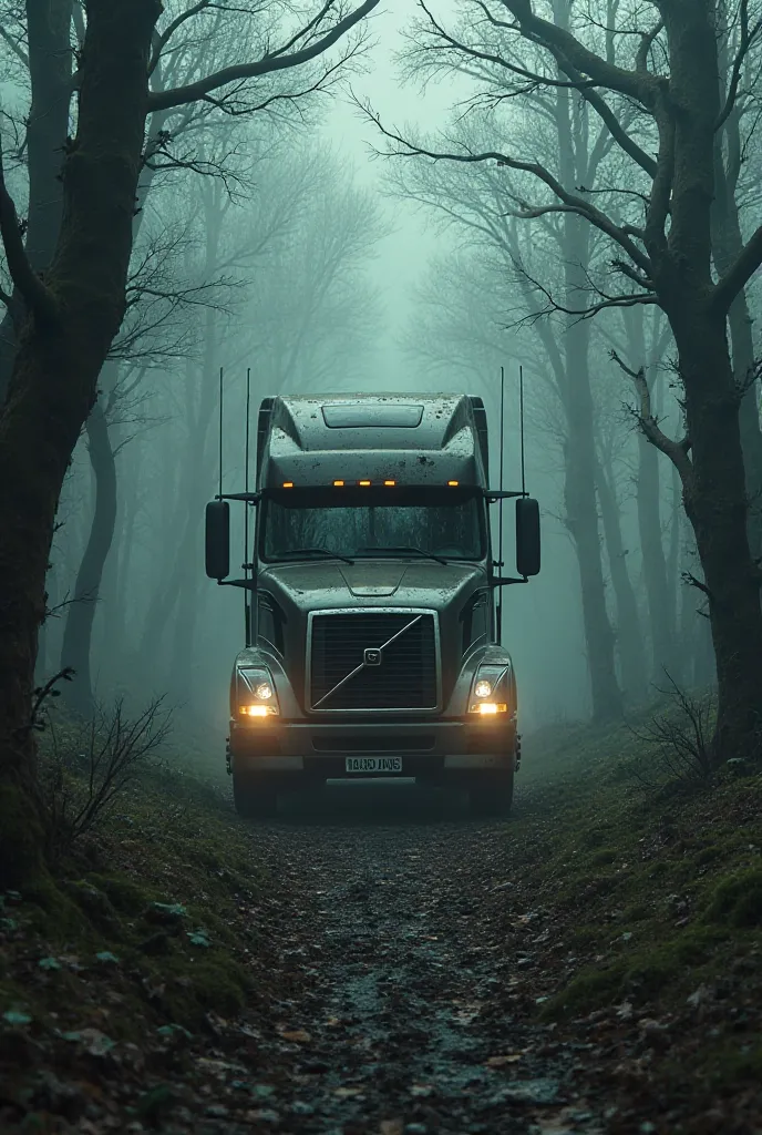 Volvo truck forest horror annabelle 