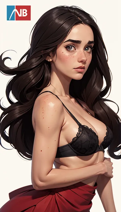 um close-up de uma mulher em uma blusa preta e uma blusa preta, Ross Desenha 1. 0, Ross Desenha portrait, Ross Desenha digital painting, Ross Desenha 2. 0, No estilo de Ross Tran, Ross Desenha 2. 5, lois van Ross Desenha, wlop Ross Desenha, inspired by Ros...