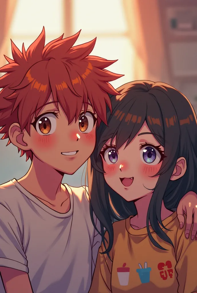 Anime YouTuber Boy And Girl Selfie