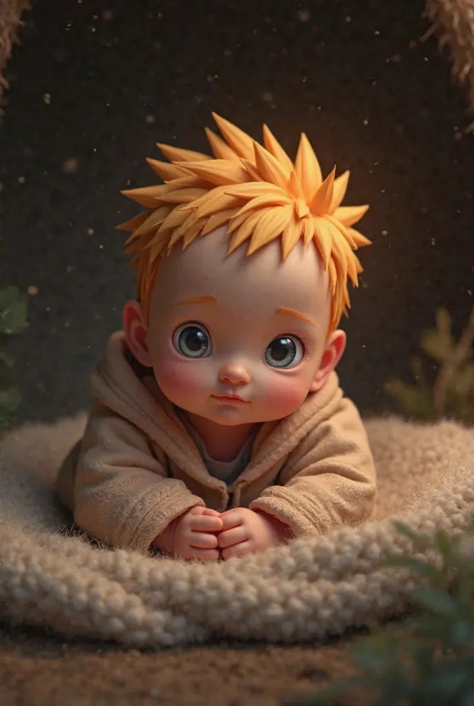 Naruto baby poor realistic 3d 