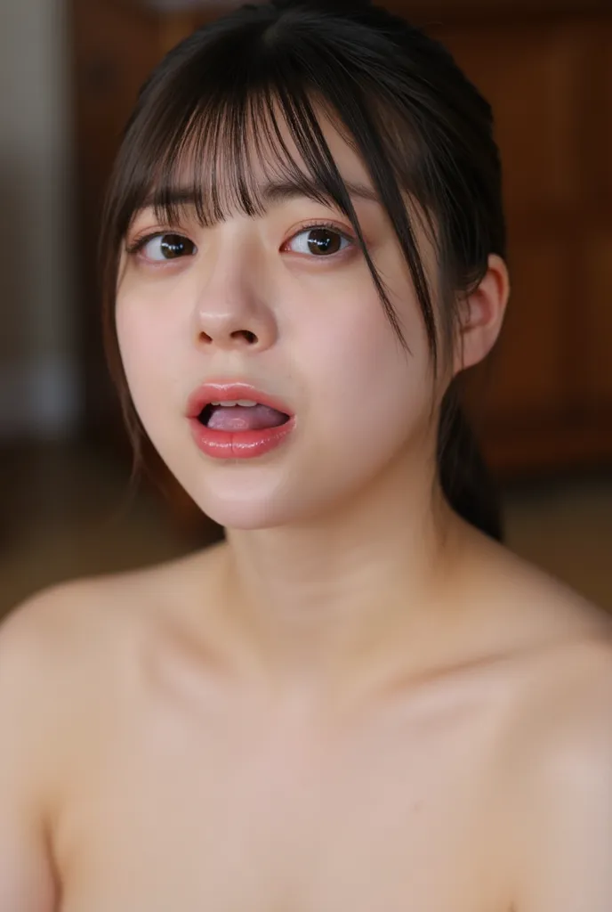 (( NSFW )) , (ultra highres, real skin, Hyperrealism, glistening skin ) , professional photograph, (absurdres:1.4), 8K, (RAW photo:1.2), best quality, ultra detailed, absolutely resolution, (face is shiny:0.8), (shiny skin:0.8 ) , A high resolution photogr...